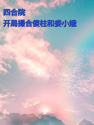 四合院开局撮合傻柱和娄小娥列表作者华夫饼雄起