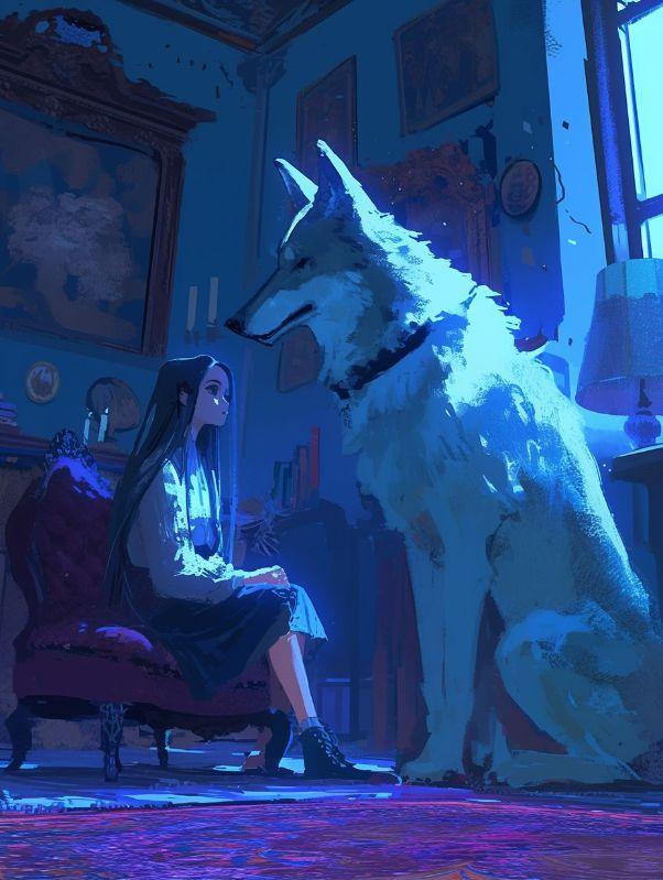 遛狗不牵绳打油诗